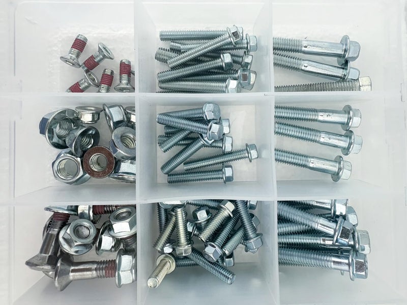 Pit Posse PP2709YA Pro Bolt Bolts Metric Assortment Motorcycle Kit 210 pc. Compatible with Yamaha WR250F WR450F YZ125 YZ250 YZ250F YZ250FX YZ450F WR YZ 2003-Current - Image 5
